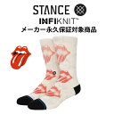 メーカー永久保証対象商品 stance socks スタンス ソックス 靴下 丈夫な靴下 プレゼント プロスケートボーダー着用 NBAプレーヤー着用 バスケットボールプレーヤー着用 よれない靴下STANCE/スタンス LICKS ROLLING STONES a556c22lic L 25.5-29.0cm