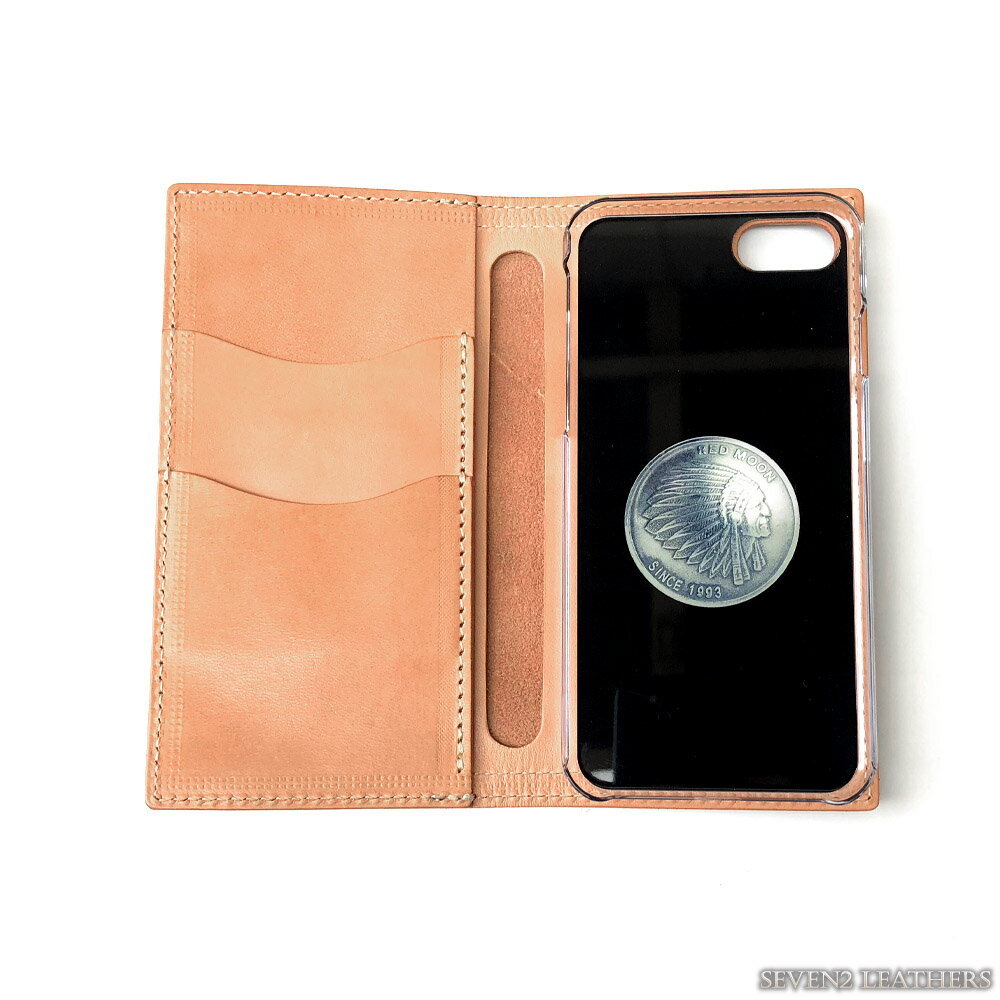 【レビューで無料メンテナンス】◆パイロットリバー PAILOTRIVER スマホカバー iPhoneカバー 本革 手染め カードケース メンズ レディース 日本製 pr-ipc7p-s