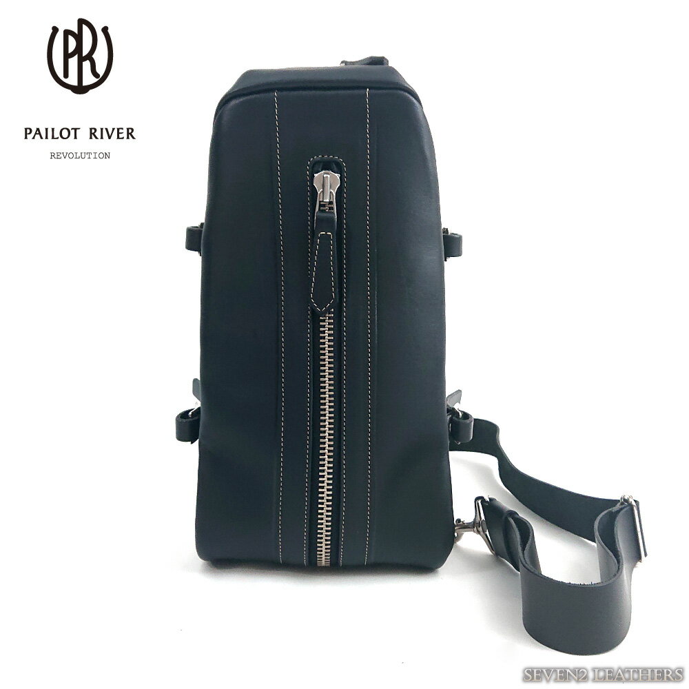 【レビューで無料メンテナンス】パイロットリバー PAILOTRIVER ショルダーバック ボディバック 牛革 pr..