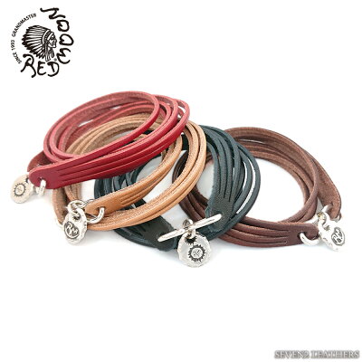 【レビューで無料メンテナンス】レッドムーン REDMOON ブレスレットバングル レザーアクセサリー シルバー925 メンズ レディース ペア レザー ブランド 彼氏 彼女 カップル お揃い 全3色 男女兼用 牛革 yk-wbs 【店頭受取対応商品】