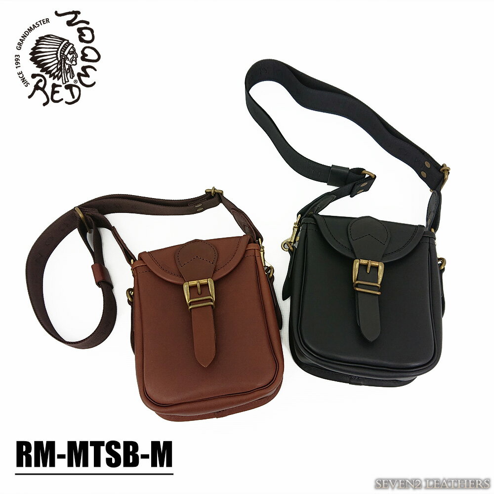 【レビューで無料メンテナンス】レッドムーン REDMOON ショルダーバッグ 全3色 男女兼用 牛革 メンズ ..