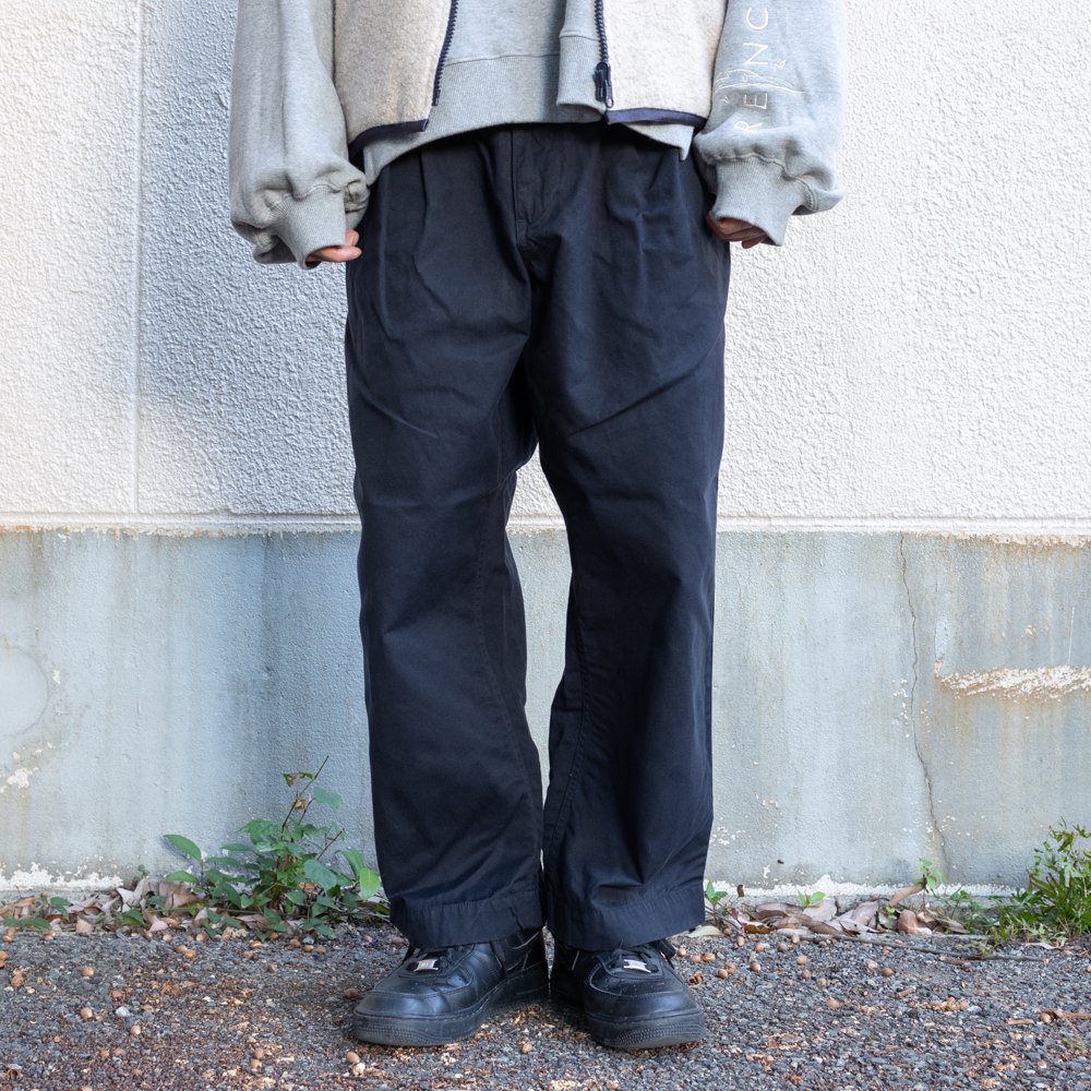 KUON "テントクロスワイドパンツ" sus4-251pt014600 color:79(navy)のサムネイル