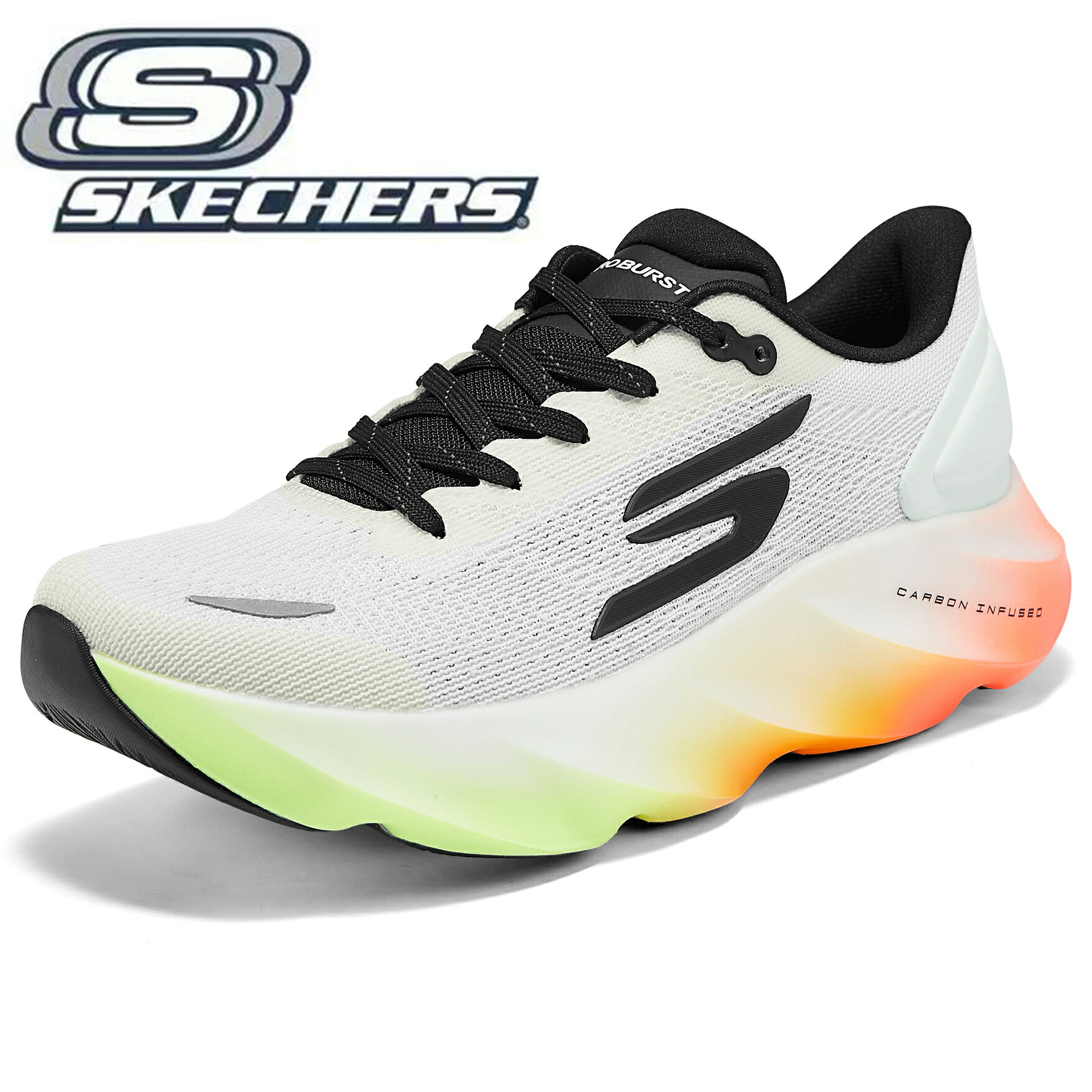 【在庫限り1点】スケッチャーズ SKECHERS メンズ スニーカー スポーツスニーカー ランニングシューズ ウォーキングシューズ 運動靴 カジュアル 黒 幅広 ワイド 軽量 疲れにくい 歩きやすい クッション性 厚底 おしゃれ 大きいサイズ 春 夏 秋 50代 人気 新作 MEN'S GO 246210