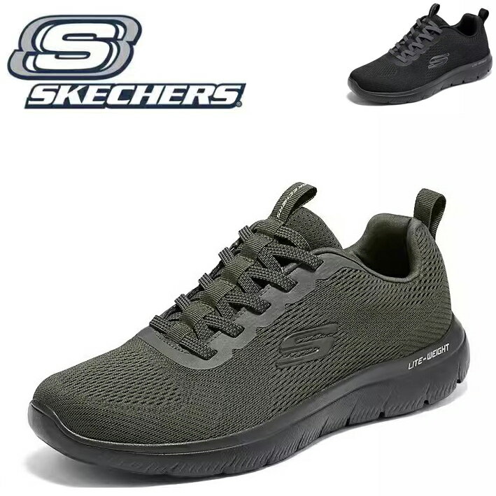 Skechers スケッチャーズ メンズ スニーカー 新作 幅広 ワイド 軽量 滑りにくい 疲れない 大きいサイズ 春 秋 人気 ブランド ウォーキングシューズ 歩きやすい 50代 おすすめ きれいめ クッション性 厚底 メッシュ 通気性 旅行 ジム 通勤 通学 父の日 SPORT MENS 232963
