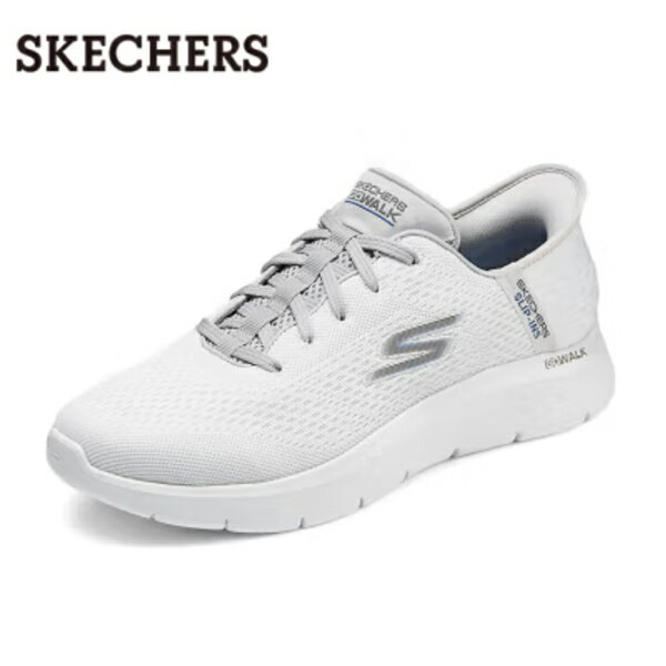 樂天商城 - 【在庫限り1点】 スケッチャーズ スリップイン メンズ スリップインズ スリップインワイド 手を使わずに履ける靴 トレッキングシューズ シューズ スリッポン スニーカー 立ったまま履ける靴 ウォーキングシューズ 黒 靴 50代 新作 MEN'S GO WALK 216505