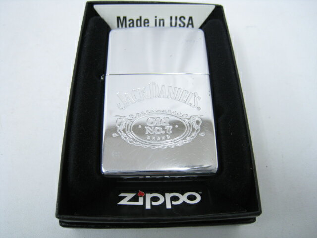【中古】2001年製 平成13年 ZIPPO ジッポー JACK DANIEL'S ジャックダニエル オイル ライター