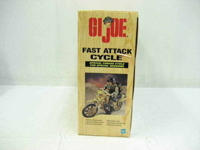�ڿ���̤������Hasbro �ϥ��֥� GI JOE GI���硼 1/6 12������� �Х��� �ե����奢 FAST ATTACK CYCLE �ߥ꥿�꡼ ��ʪ �����ȥХ�
