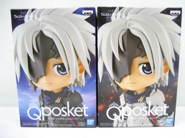 【新品】2点セット TALES of ARISE テイルズ オブ アライズ Q posket QPOSKET アルフェン A B 全2種 コンプリートセット フィギュア 未開封