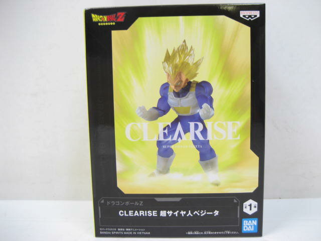 DRAGON BALL Z ドラゴンボール CLEARISE クリアライズ 超サイヤ人 ベジータ フィギュア 未開封