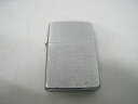 【中古】1995年製 平成7年 Zippo ジッポー 無地 ヘアーライン オイルライター シルバー