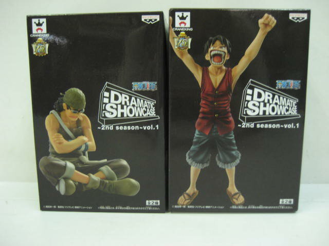 【新品】2014年 ONEPIECE ワンピース DRAMATIC SHOWCASE ~2nd season~ Vol.1 ドラマティックショウケース フィギュア ルフィ ウソップ 未開封