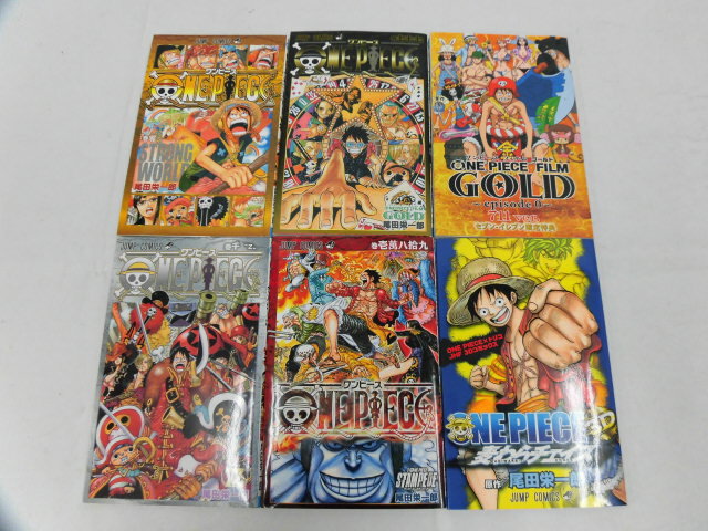 【中古】ONEPIECE ワンピース 零巻 千巻 七七七巻 711 ver 壱萬鉢壱拾九巻 ワンピースxトリコ 6冊セット ストロングワールド 0巻 Z 単行本 漫画 アニメ 映画 FILM Z FILM GOLD STAMPEDE 1000巻 711巻 777巻 10089巻 非売品