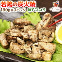 宮崎名物 若鶏の炭火焼 ゆず胡椒風味 100g×3パック 送料無料 ポイント消化 お試し 宮崎 鶏 肉 レトルト 炭火焼 送料無料 常温保存OK 非常食にも お...