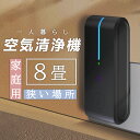 空気清浄機 マイナスイオン発生器 ミニ 小型 5000万個マイナスイオン 集塵 消臭 脱臭 脱臭機 小型 静音 部屋 トイレ キッチン 狭い場所対応 下駄箱 鼻...