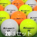 送料無料 ロストボール キャスコ DNA カラー混合 20球セット 中古 Aランク ソフト ゴルフボール