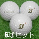 ロストボール BRIDGESTONE 2024 TOUR B X パールホワイト 6球セット 中古 Bランク 美品 ブリヂストン ツア ーBX Bを信じろタイガーと極めた二つのB 飛んで止まるディープ感 プロが求めるあの感覚 風に強い飛びのTOUR B X 白 ゴルフボール