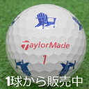 ロストボール 限定品 TaylorMade 2024 TP5 pix Summer Commemorative 1個 中古 Aランク 特選 テーラーメイド この打感でこの飛距離 次世代TP5があなたの14本を覚醒させる ソフトで心地いいサウンドと圧倒的なボール初速を実現する新スピードラップコアを搭載 ゴルフボール