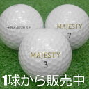 ロストボール ゴルフボール MAJESTY PLATINUM X 1個 中古 Aランク 特選 マジェスティ プラチナムX ドライバーショットで求められる飛距離性能とショートゲームで求められるスピン性能を高次元に両立させたソフトウレタン4ピース!マルマン