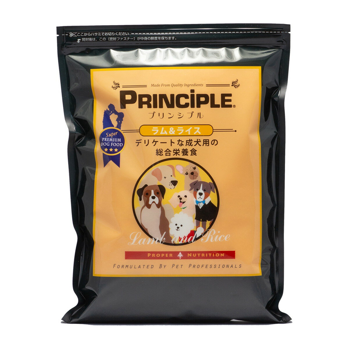 ドッグフード プリンシプル PRINCIPLE ラム＆ライス 700g 全犬種用 総合栄養食 ドッグ ドライ フード ドッグフード(ドライフード) 犬用 ドライフード 犬 ごはん おすすめ 犬餌 ペットフード 犬用食品(フード・おやつ) ドッグフード(ドライフード・総合栄養食)