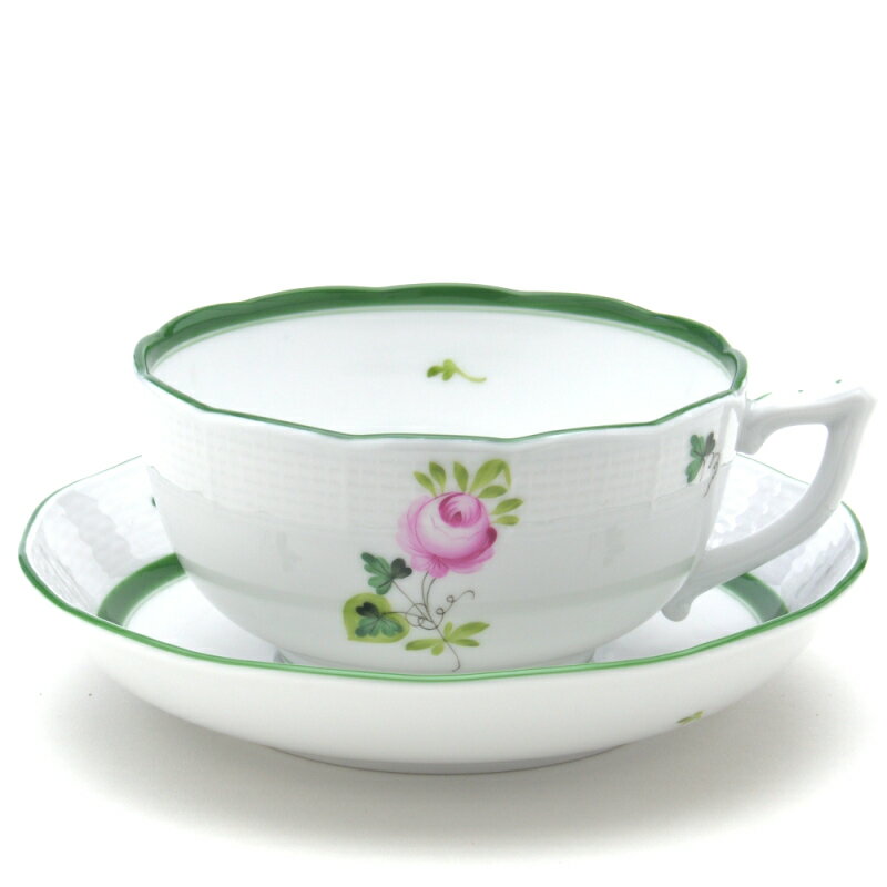 ヘレンド (HEREND) ヘレンドのウィーンの薔薇 ブレックファーストカップ&ソーサー 430cc 0720 / VRH 【新品】【並行輸入品】【純正BOX付...