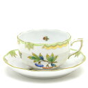 ヘレンド (HEREND) ヴィクトリアブーケ ティーカップ&ソーサー 200cc 00724 / VBO 【新品】【並行輸入品】【純正BOX付き】 送料無料 ...