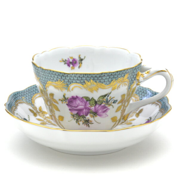 ヘレンド (HEREND) ジュリア コーヒー・ティー兼用カップ&ソーサー 270cc 04091 / JULIA【新品】【並行輸入品】【マスターペインターのサ...