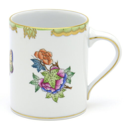 ヘレンド (HEREND) ヴィクトリアブーケ装飾バリエーション ビアマグ 500cc 00294 / VBA 【新品】【純正BOX付き】【並行輸入品】 花 フ...