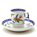 ヘレンド (HEREND) ポワッソン・リッチ コーヒーカップ&ソーサー 130cc 03373 / PO-RI マンダリンハンドル【新品】【マスターペインター...