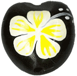 ククイナッツ 柄 天然素材 ハワイアンレイ シェルリング CNG-170 (取り寄せ品) (メール便不可)