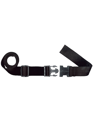 アクリル持ち手 ウエストポーチベルト 80～130cm 幅3cm BS-1230 (取り寄せ品) (メール便可)