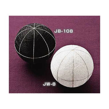 手まりキット 地割り済手まり芯「8等分・黒」　JB108　(取り寄せ品)　(メール便不可)