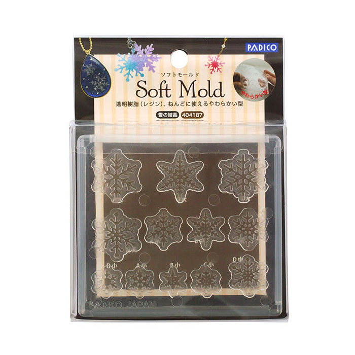 ソフトモールド 「雪の結晶」　ジュエルラビリンス パジコ padico pajiko padiko　404187　(取り寄せ品..
