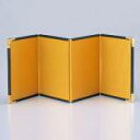 金屏風 4曲 15cm×10cm NF-4006 (取り寄せ品) (メール便不可)