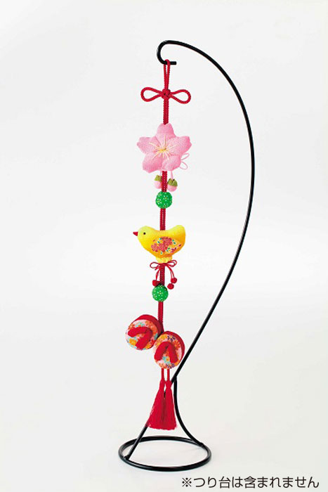 パナミ 手芸キット 京ちりめん下げ飾り 至粋(桜)　LH-383　(取り寄せ品)　(メール便不可)