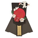 手芸キット パナミ 干支キット(丑) 「つまみ細工で作る羽子板 福寿」 2021年 うし panami LH-168 (取り寄せ品) (メール便可)