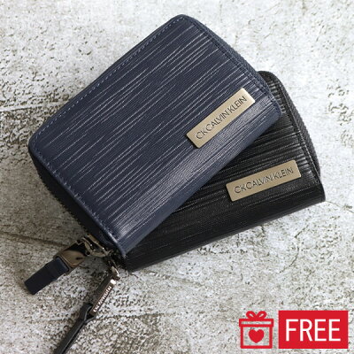 カルバンクライン キーケース 4連キーケース 小銭入れ キーリング【Calvin Klein CK メンズ ブランド おしゃれ かわいい 送料無料 正規品 新品 ギフト 2021年 プレゼント ブラック 黒 ネイビー コン】タット2 808612