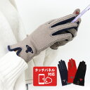 ヴィヴィアン 手袋 レディース タッチパネル対応 スマホ 防寒具 ブランド プレゼント パタゴニアエコウール スリット手袋 1131VW335 喜ばれるギフト