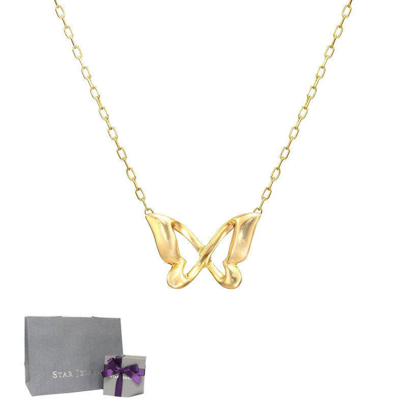 X^[WG[ STAR JEWELRY K10 lbNX INFINITE BUTTERFLY 2JN1065