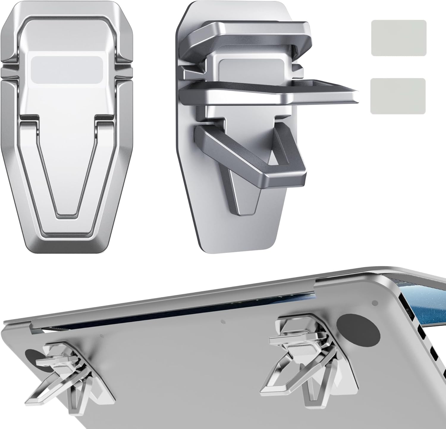 ノートパソコン スタンド ノート PC スタンド macbook パソコン ホルダー 冷却パッド 貼り付け 折り畳..