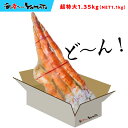 超特大タラバ蟹脚 シュリンクパック 1.35kg前後 [NET1.1kg] カニ