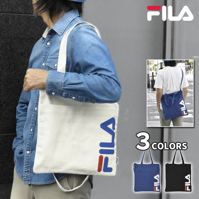 トートバッグ メンズ/トートバッグ 大きめ/トートバッグ A4/FILA フィラ キャンバス 縦型 2way トートバッグ トート 通勤 通学 大容量 ショルダーバッグ 斜めがけ ショルダー バッグ シンプル 無地 大人 おしゃれ 帆布 布 ブランド p