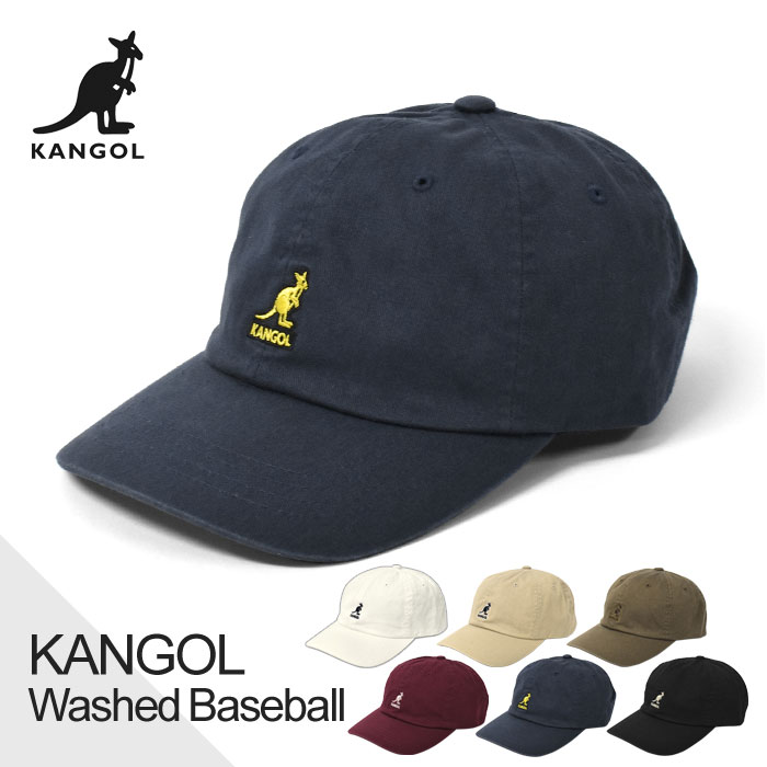 KANGOL Washed Baseball カンゴール ウォッシュド ベースボールキャップ /メンズ レディース 男性 女性 男女兼用 キャップ 帽子 CAP ローキャップ かわいい 可愛い おしゃれ オシャレ フェス 無地 シンプル 綿 コットン 春 夏 秋 冬 刺繍 ブランド カンガルー 105169002/ p