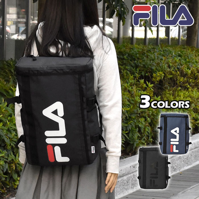 リュック レディース/FILA フィラ ターポリン ボックス