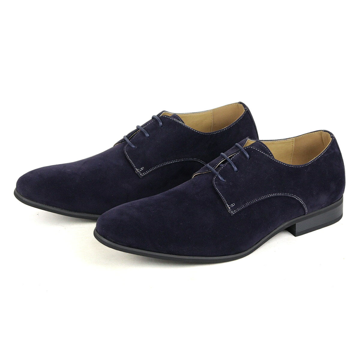 楽天市場】レースアップシューズ（カラーネイビー）（靴）の通販