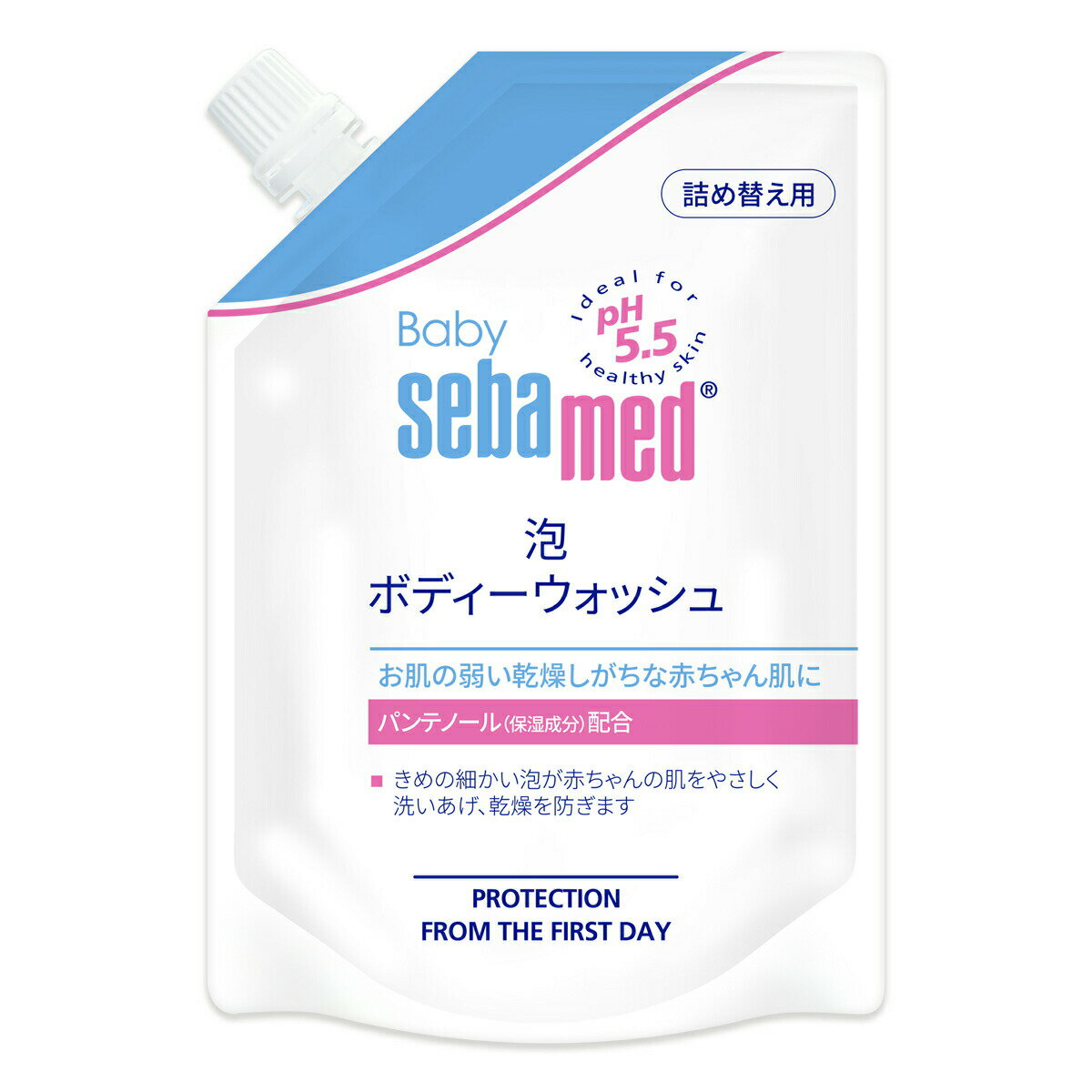 ベビー用 泡ボディソープ 詰替用 低刺激 敏感肌 ベビー セバメド ph5.5 ドイツ スキンケア 泡 ボディー ウォッシュ 400mL 詰め替え グラフィコ スキンケア 赤ちゃん デリケート 肌 保湿 化粧品 石鹸 うるおい コスメ しっとり ボディ ソープ体 洗う 肌荒れ ソープ