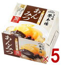 榮太樓總本鋪 和菓子屋のあんみつ 黒みつ 黒蜜 あんみつ 夏ギフト お中元 高級 和菓子 常温 日持ち 手土産 プレゼント あんこ おしゃれ お菓子 ギフト 5個