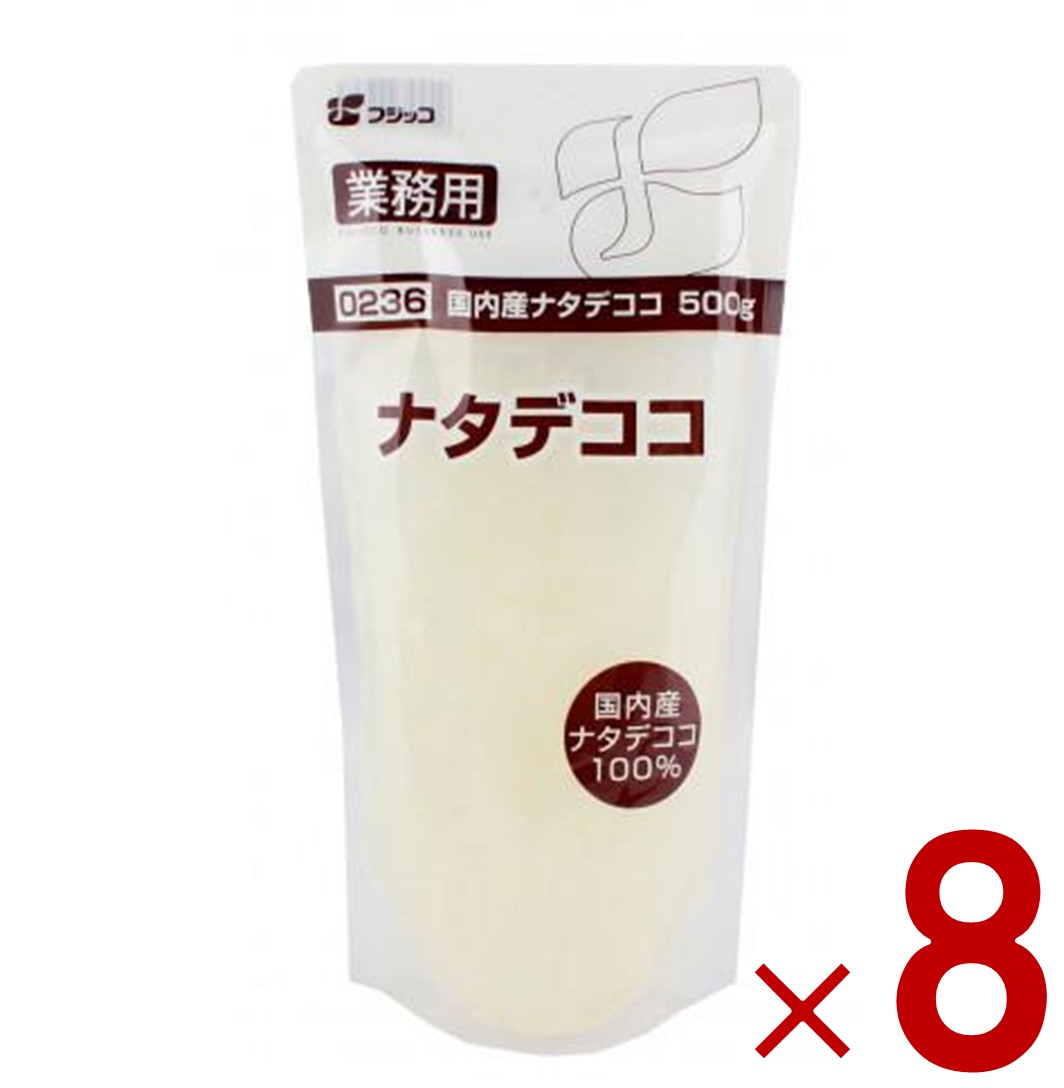 楽天SG Line 楽天市場店フジッコ 業務用 ナタデココ なたでここ 500g 国産 国内産 大容量 お徳用 スイーツ 杏仁豆腐 ゼリー 飲み物 ドリンク デザート 8個