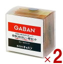 GABAN ギャバン スパイス 手作りのカレー粉セット 100g カレーペースト カレーライス 香辛料 調味料 減塩 塩分控えめ 2個