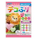 はごろもフーズ デコふり Cute うすしお味 3色入り ふりかけ デコ弁 キャラ弁 お弁当 遠足 運動会 ピクニック 子供 子ども 楽しい カラフル