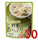 カゴメ 野菜たっぷり豆のスープ 160g KAGOME 5年保存 非常食 野菜の保存食 防災セット 保存食 30個